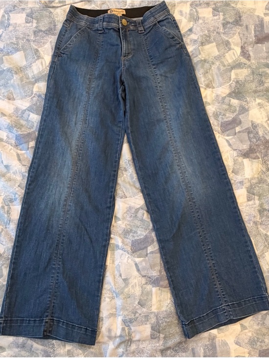 Democracy Denim - Democracy Wide Leg Medium Wash Jeans W/ An Technology- Sz 6